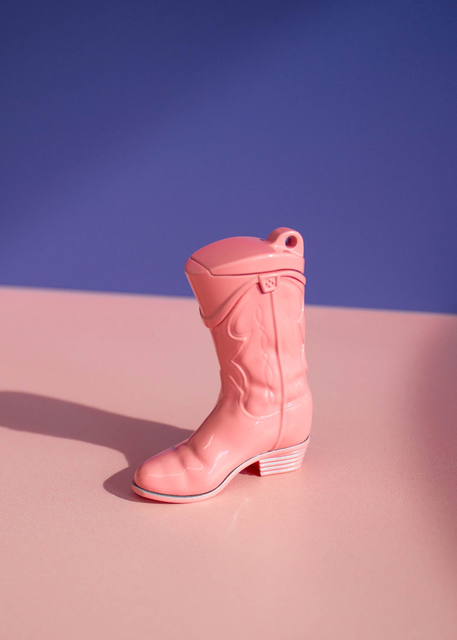 pink cowboy boot lighter