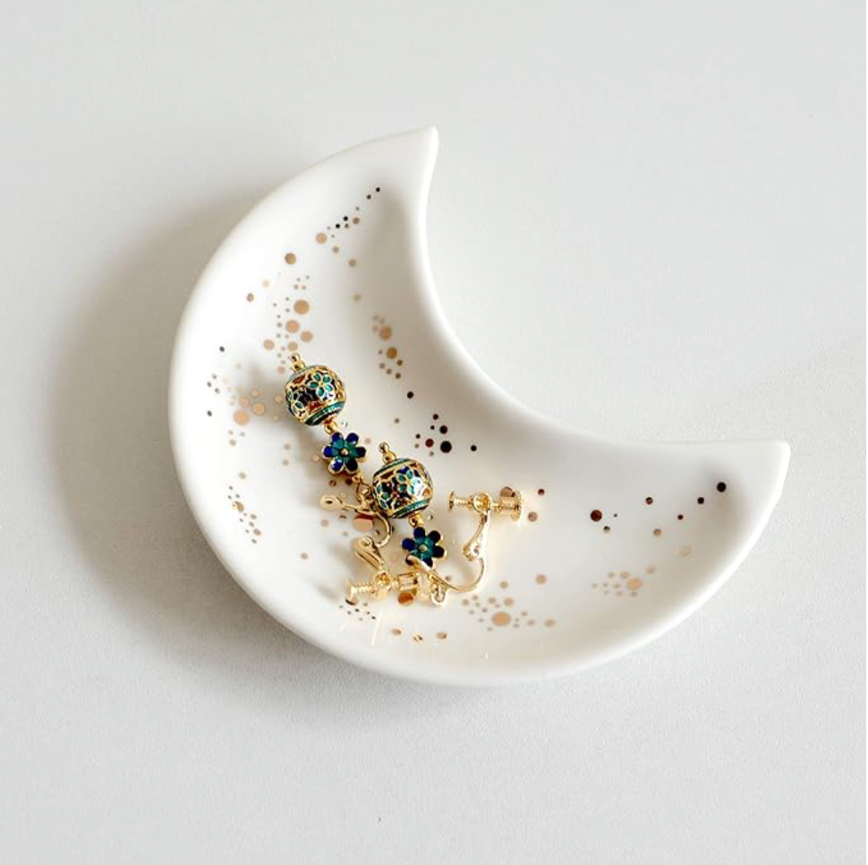 moon trinket dish