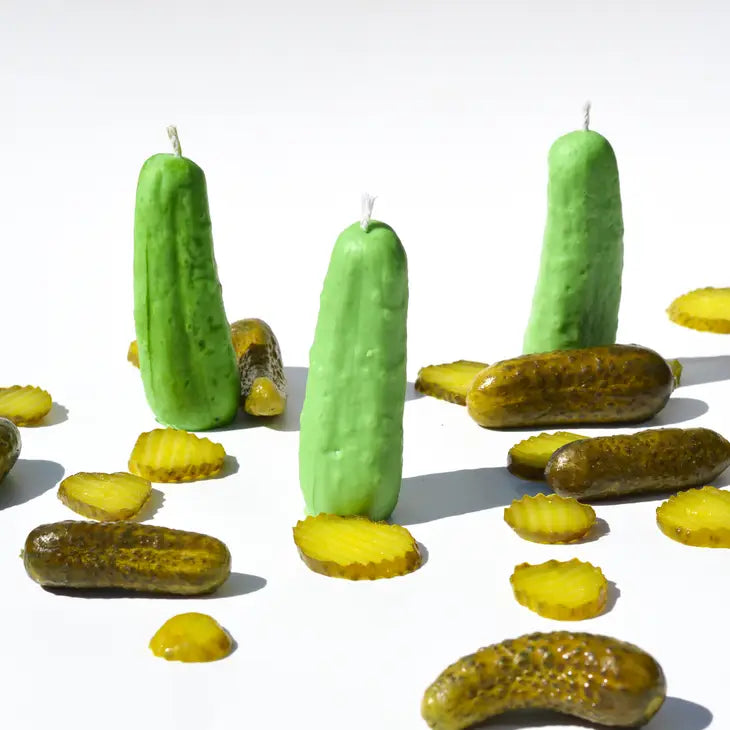 dill pickle candles